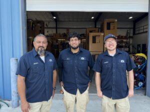 Barker's Cooling Heating and Plumbing technicians in College Station TX