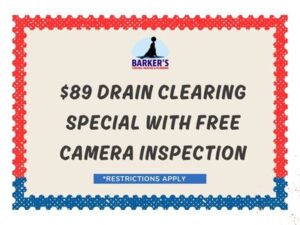 drain cleaning service specials